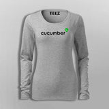 Cucumber Framework T-Shirt For Women