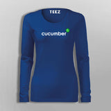 Cucumber Framework T-Shirt For Women