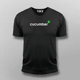 Cucumber V Neck T-Shirt For Men Online India