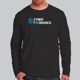 Cyber Forensics Men’s Profession Full Sleeve T-Shirt Online India
