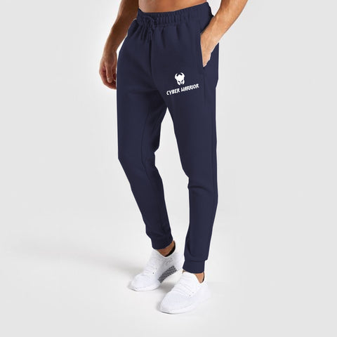 Cyber Warrior Jogger Track Pants With Zip for Men –