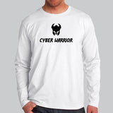 Cyber Warrior Full Sleeve T-Shirt For Men Online India