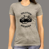 Solution for pollution Bicycling Women’s T-Shirt