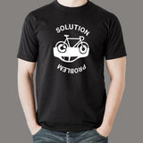 Solution for pollution Bicycling Men’s T-Shirt