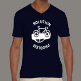 Solution for pollution Bicycling Men’s T-Shirt