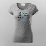 DOCTOR+ENGINEER+ARTIST = DENTIST Funny T-Shirt For Women