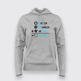 DOCTOR+ENGINEER+ARTIST = DENTIST Funny T-Shirt For Women