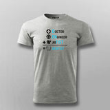 DOCTOR+ENGINEER+ARTIST = DENTIST Funny T-shirt For Men