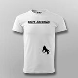 Don't Look Down - Inspirational Skydiving Tee