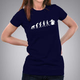 Drummer Evolution Women’s T-shirt online india