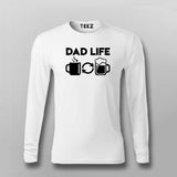 Coffee Dad Life Full Sleeve T-Shirt Online India