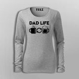 Dad Life Coffee And Beer T-Shirt For Women