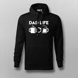 Dad Life Coffee And Beer Hoodies For Men Online India