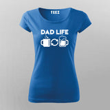 Dad Life Coffee And Beer T-Shirt For Women