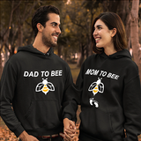Mom To Bee Dad To Bee Pregnancy Announcement Couple Hoodies Online India