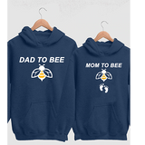 Mom To Bee Dad To Bee Pregnancy Announcement Couple Hoodies