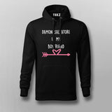 Damon Salvatore Is My Boyfriend Men's Vampire Diaries Hoodies Online India