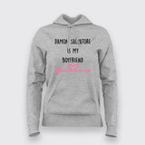 Damon Salvatore Is My Boyfriend Women's Vampire Diaries T-Shirt