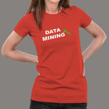 Data Mining Women's Tee for Analysts