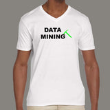 Data Mining V Neck T-Shirt For Men Online