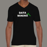 Data Mining V Neck T-Shirt For Men Online India