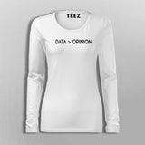 Data Science Opinion T-Shirt For Women