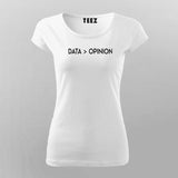 Data Science Opinion T-Shirt For Women