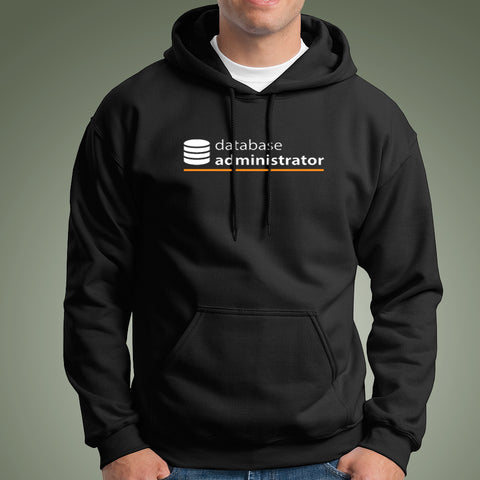 Database Administrator Hoodie For Men Online India 