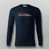Dear Math I Am Not A Therapist Solve Your Own Problems T-Shirt For Men