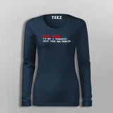 Dear Math I Am Not A Therapist Solve Your Own Problems T-Shirt For Women