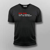 Dear Math I Am Not A Therapist Solve Your Own Problems T-Shirt For Men