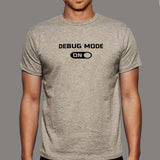 Debug Mode On Funny Programmer T-Shirt For Men India
