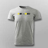 QA vs Developer Men's Tee - The Endless Software Saga