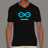 Dev Ops Manager Men’s Profession V-Neck T-Shirt India