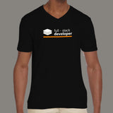 Full Stack Developer V Neck T-Shirt For Men India 