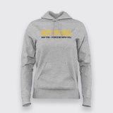 Developer May the Git Push Force Be With You Programmer Funny Hoodies For Women