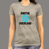 Digital Overload T-Shirt For Women's Online