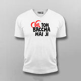 Dil Toh Bacha Hai Ji Funny Hindi T-shirt For Men