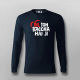 Dil Toh Bacha Hai Ji Funny Hindi T-shirt For Men