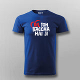 Dil Toh Bacha Hai Ji Funny Hindi T-shirt For Men