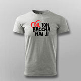 Dil Toh Bacha Hai Ji Funny Hindi T-shirt For Men
