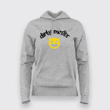 Dirty Mind Hindi Hoodies For Women