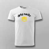Dirty Mind Hindi T-shirt For Men Online Teez