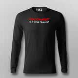 Discomfort Is A Wise Teacher Men's Attitude T-Shirt