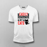 EASILY DISTRACTED BY CATS T-shirt For Men