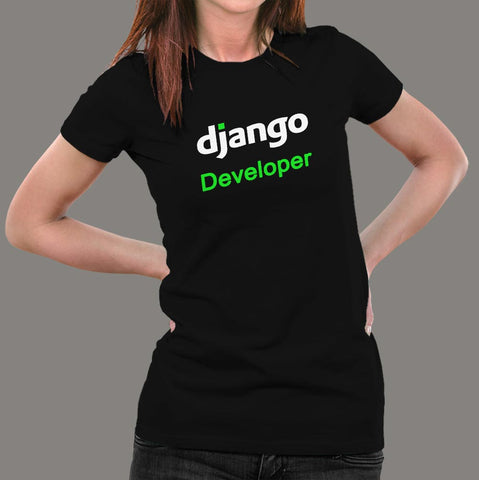 Python Django Developer Women’s Profession T-Shirt Online India