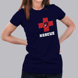 Dog Rescue T-Shirt For Women