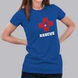 Dog Rescue T-Shirt For Women