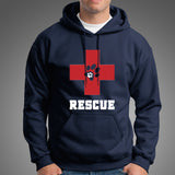 Dog Rescue Hoodie For Men India