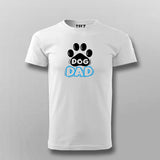 Dog Dad Geeky T-shirt For Men